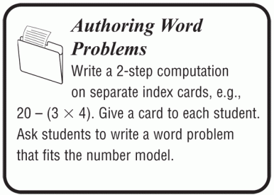 Authoring Word Problems