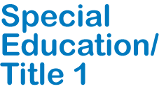 Special Education/Title 1