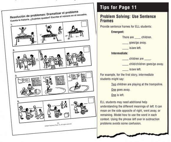 Foundations - Matching Pages in English & Spanish