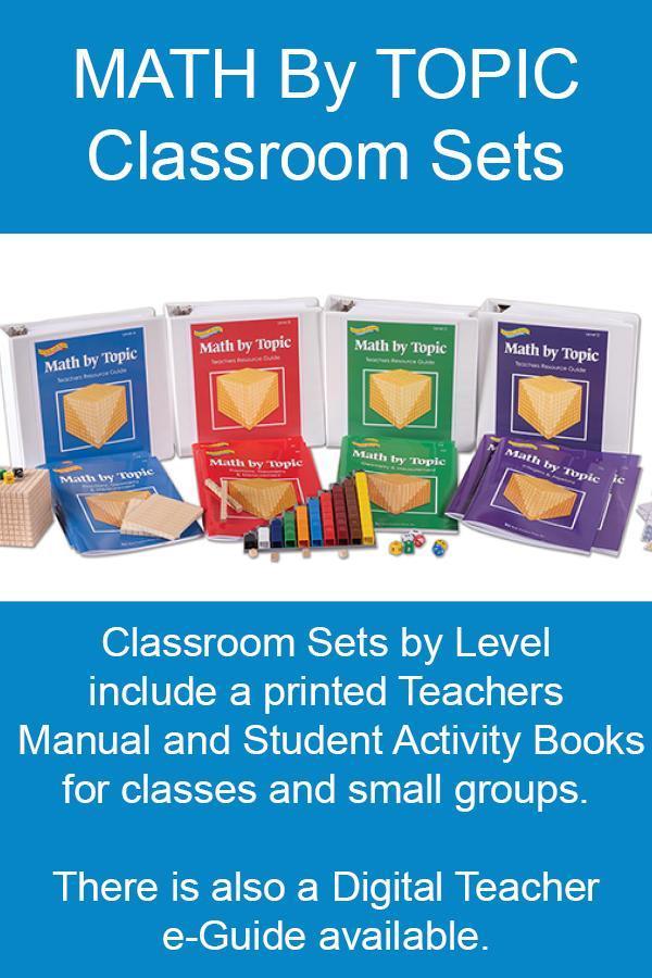 Math by Topic Classroom Sets